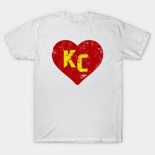 Kc Chiefs Heart T-Shirt